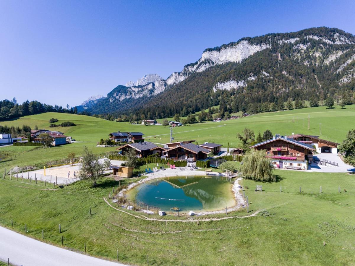 Narzenhof Wellness Chalets, Familien&Luxus Apartments am Bauernhof St. Johann in Tirol Exterior foto