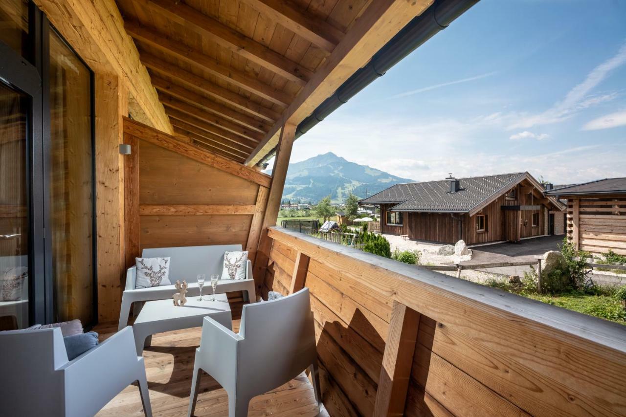 Narzenhof Wellness Chalets, Familien&Luxus Apartments am Bauernhof St. Johann in Tirol Exterior foto